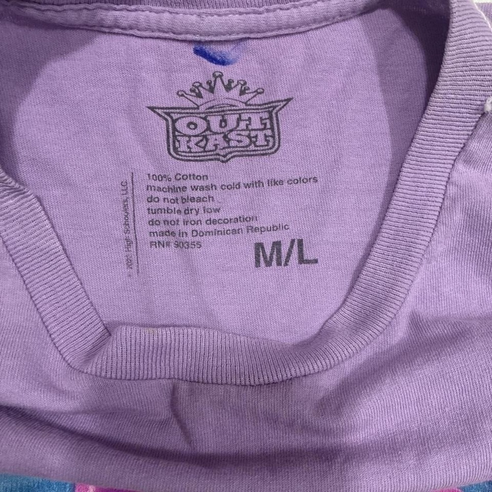 Vintage OutKast Graphic Tee "So Fresh, So Clean" Purple Shirt with Duo Portrait - Picture 5 of 5